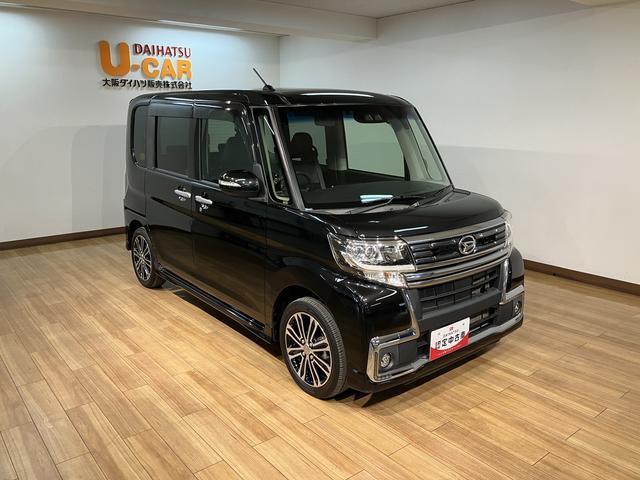 タントカスタムＲＳトップエディションＳＡIIIサポカーＳワイド適合ターボエンジン・純正メモリーナビ・バックカメラ・ナビ連動フロントドライブレコーダー・ＥＴＣ車載器・両側電動スライドドア・シートヒーター・衝突回避支援ブレーキ・誤発信抑制機能・ＬＥＤヘッドライト（大阪府）の中古車