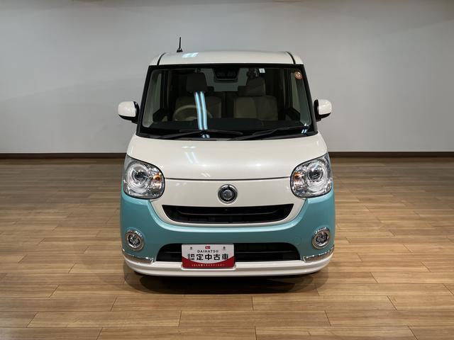 ムーヴキャンバスＧメイクアップリミテッド　ＳＡIII　サポカーＳワイド適合後席モニター・走行１．６万ｋｍ・純正メモリーナビ・全方位カメラ・ドライブレコーダー・ＥＴＣ車載器・両側電動スライドドア・衝突回避軽減ブレーキ・誤発進抑制機能・助手席シートアンダートレー・ＬＥＤライト（大阪府）の中古車