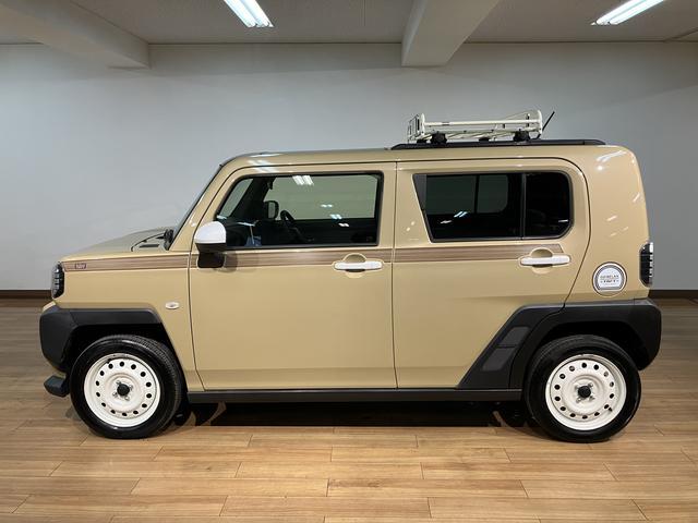 タフトＧ　サポカーＳワイド適合　認定中古車純正ルーフキャリア・純正９インチメモリーナビ・全方位カメラ・ナビ連動前後ドライブレコーダー・ＥＴＣ車載器・全車速追従クルーズコントロール・サイドストライプ・ホワイトホイール・衝突回避支援ブレーキ（大阪府）の中古車