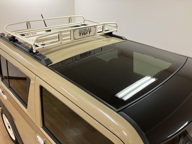 タフトＧ　サポカーＳワイド適合　認定中古車純正ルーフキャリア・純正９インチメモリーナビ・全方位カメラ・ナビ連動前後ドライブレコーダー・ＥＴＣ車載器・全車速追従クルーズコントロール・サイドストライプ・ホワイトホイール・衝突回避支援ブレーキ（大阪府）の中古車