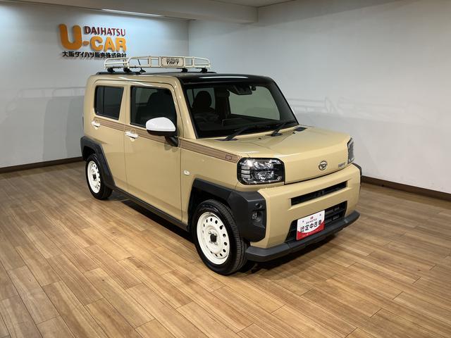 タフトＧ　サポカーＳワイド適合　認定中古車純正ルーフキャリア・純正９インチメモリーナビ・全方位カメラ・ナビ連動前後ドライブレコーダー・ＥＴＣ車載器・全車速追従クルーズコントロール・サイドストライプ・ホワイトホイール・衝突回避支援ブレーキ（大阪府）の中古車