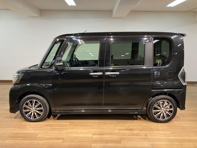 タントカスタムＸ　トップエディションＳＡII　認定中古車純正メモリーナビ・バックカメラ・ＥＴＣ車載器・衝突回避軽減ブレーキ・誤発進抑制機能・ＬＥＤヘッドライト・両側スライドドア片側電動スライドドア・プッシュスタート・オートエアコン・１４インチアルミホイール（大阪府）の中古車