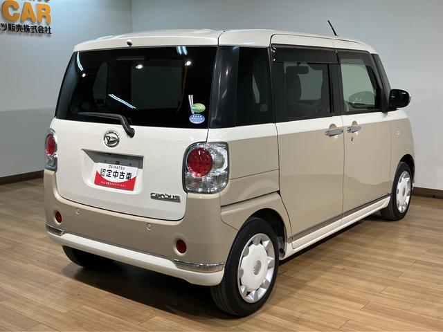 ムーヴキャンバスＧメイクアップＶＳ　ＳＡIII　サポカーＳワイド　認定中古車純正エントリーメモリーナビ・全方位カメラ・メッキパック・ウッド調インパネパック・両側電動スライドドア・ＬＥＤヘッドライト・衝突回避支援ブレーキ・誤発進抑制機能・シートヒーター・タイヤ４本新品交換（大阪府）の中古車