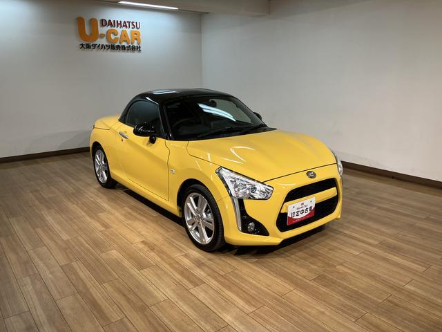 コペンローブ届出済未使用車・ターボエンジン・シートヒーター・ＬＥＤヘッドライト・フォグランプ・ステアリングスイッチ・電動開閉ルーフ・コーナーセンサー・アイドリングストップ１年間走行距離無制限保証（大阪府）の中古車