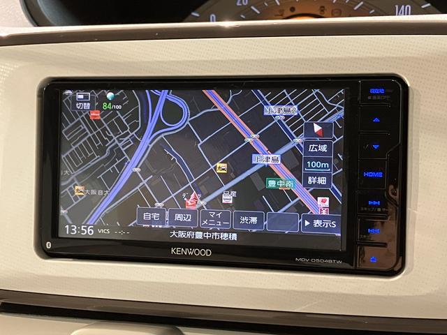 ムーヴキャンバスＸリミテッドメイクアップ　ＳＡII　サポカーベーシック適合認定中古車・メモリーナビゲーション・バックカメラ・６スピーカー・プッシュスタート・両側電動スライドドア・衝突回避軽減ブレーキ・誤発進抑制機能・社外ホワイトアルミホイール・１２か月／走行距離無制限保障（大阪府）の中古車