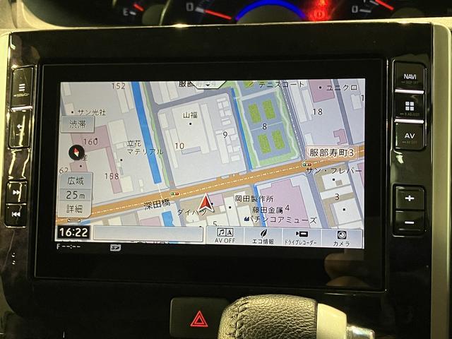 タントカスタムRS トップエディションリミテッドSAIIIサポカーSワイド適合・ターボエンジン・後席モニター・純正8インチハイエンドナビ・全方位カメラ・フロントドライブレコーダー・ETC車載器・衝突回避支援ブレーキ・シートヒーター・両側電動スライドドア(大阪府)の中古車