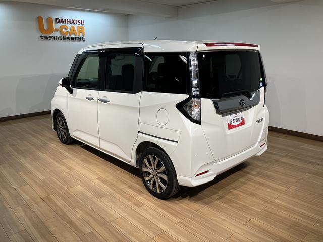 トールカスタムＧ　ターボ　ＳＡIII　サポカーＳワイド適合Ｈ３１年式・走行０．８万ｋｍ・ターボエンジン・純正９インチメモリーナビ・全方位カメラ・ドライブレコーダー・クルーズコントロール・ＥＴＣ車載器・衝突回避軽減ブレーキ・両側電動スライドドア・シートヒーター（大阪府）の中古車