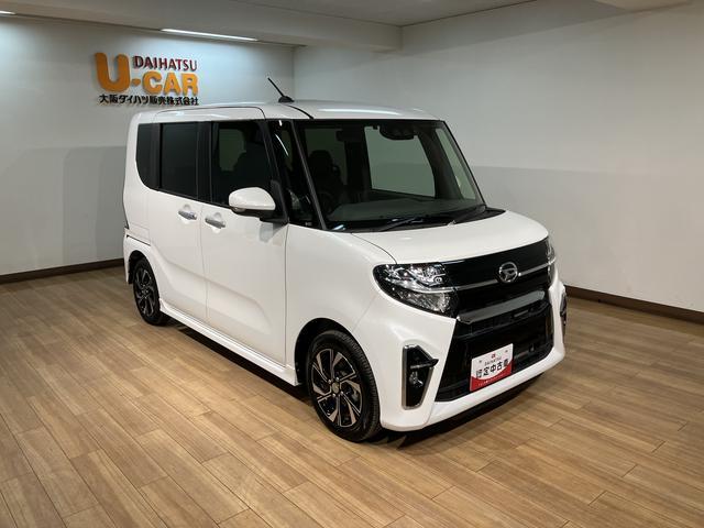 タントカスタムＸセレクション　サポカーＳワイド適合　認定中古車純正メモリーナビ・バックカメラ・ナビ連動前後ドライブレコーダー・ＥＴＣ車載器・両側電動スライドドア・シートヒーター・衝突回避軽減ブレーキ・誤発進抑制機能・前後コーナーセンサー・ＬＥＤヘッドライト（大阪府）の中古車