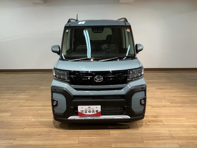 タントファンクロスターボリミテッド　サポカーＳワイド適合届出済未使用車・ターボエンジン・バックカメラ・ＥＴＣ車載器・全車速追従クルーズコントロールＡＣＣ・シートヒーター・衝突回避支援ブレーキ・誤発進抑制機能・シートヒーター・両側電動スライドドア（大阪府）の中古車