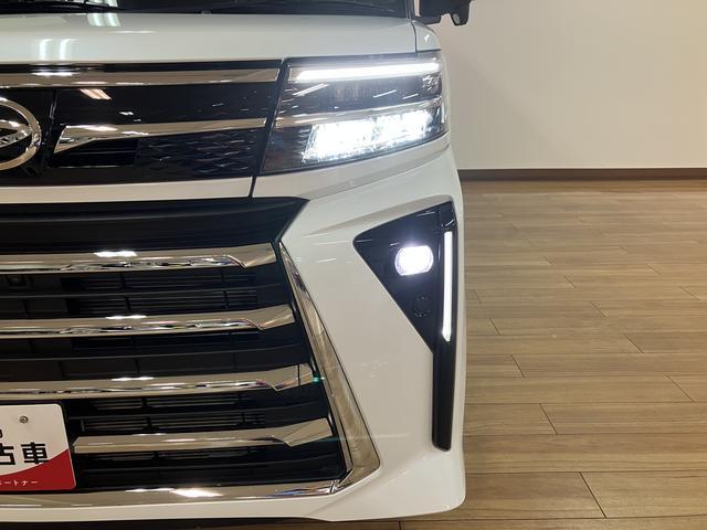 タントカスタムＲＳ　サポカーＳワイド適合　認定中古車ターボエンジン・純正メモリーナビ・全方位カメラ・ナビ連動前後ドラレコ・ＥＴＣ車載器・全車速追従機能クルーズコントロールＡＣＣ・前後メッキガーニッシュ・衝突回避軽減ブレーキ・シートヒーター（大阪府）の中古車