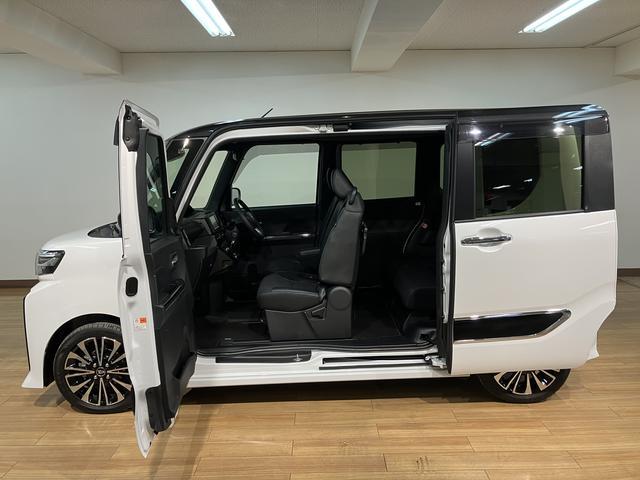 タントカスタムＲＳ　サポカーＳワイド適合　認定中古車ターボエンジン・純正メモリーナビ・全方位カメラ・ナビ連動前後ドラレコ・ＥＴＣ車載器・全車速追従機能クルーズコントロールＡＣＣ・前後メッキガーニッシュ・衝突回避軽減ブレーキ・シートヒーター（大阪府）の中古車