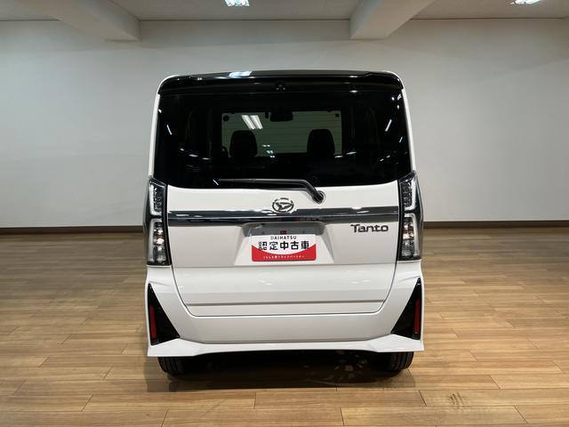 タントカスタムＲＳ　サポカーＳワイド適合　認定中古車ターボエンジン・純正メモリーナビ・全方位カメラ・ナビ連動前後ドラレコ・ＥＴＣ車載器・全車速追従機能クルーズコントロールＡＣＣ・前後メッキガーニッシュ・衝突回避軽減ブレーキ・シートヒーター（大阪府）の中古車