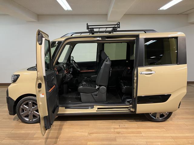 タントファンクロスターボ　サポカーＳワイド適合　認定中古車ターボエンジン・純正ルーフキャリア・純正メモリーナビ・全方位カメラ・ナビ連動前後ドライブレコーダー・ＥＴＣ車載器・全車速追従クルーズコントロール・シートヒーター・衝突回避支援ブレーキ・誤発進抑制機能（大阪府）の中古車