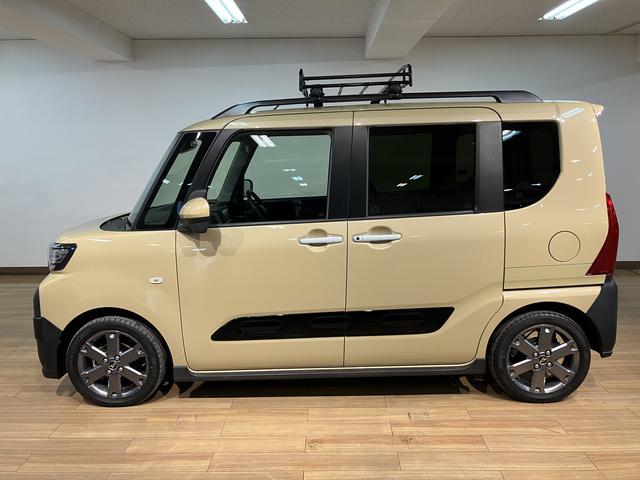 タントファンクロスターボ　サポカーＳワイド適合　認定中古車ターボエンジン・純正ルーフキャリア・純正メモリーナビ・全方位カメラ・ナビ連動前後ドライブレコーダー・ＥＴＣ車載器・全車速追従クルーズコントロール・シートヒーター・衝突回避支援ブレーキ・誤発進抑制機能（大阪府）の中古車