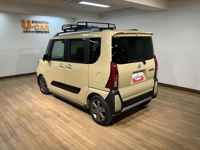 タントファンクロスターボ　サポカーＳワイド適合　認定中古車ターボエンジン・純正ルーフキャリア・純正メモリーナビ・全方位カメラ・ナビ連動前後ドライブレコーダー・ＥＴＣ車載器・全車速追従クルーズコントロール・シートヒーター・衝突回避支援ブレーキ・誤発進抑制機能（大阪府）の中古車