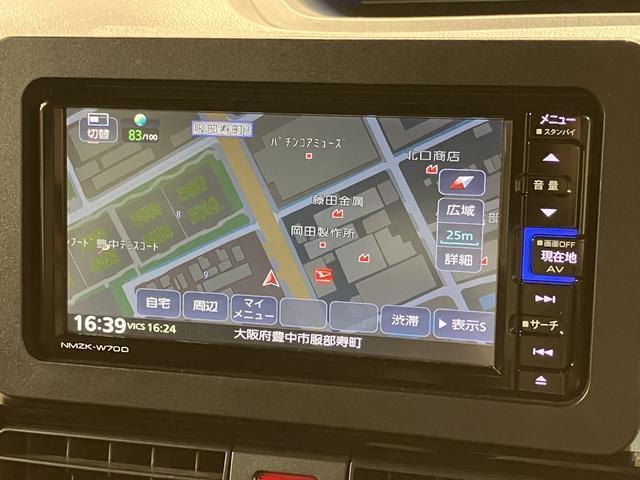 タントカスタムＲＳセレクション　サポカーＳワイド適合　認定中古車ターボエンジン・純正メモリーナビ・バックカメラ・ナビ連動前後ドライブレコーダー・ＥＴＣ車載器・全車速クルーズコントロールＡＣＣ・両側電動スライドドア・シートヒーター・衝突回避支援ブレーキ・車検整備付（大阪府）の中古車