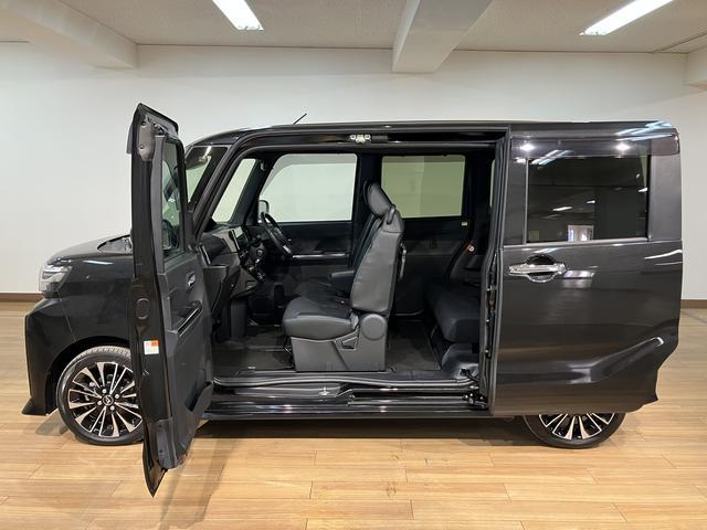 タントカスタムＲＳ　サポカーＳワイド適合ターボエンジン・純正９インチナビ・バックカメラ・ナビ連動前後ドライブレコーダー・ＥＴＣ車載器・シートヒーター・電動パーキング・両側電動スライドドア・ＬＥＤヘッドライト・コーナーセンサー・車検整備付（大阪府）の中古車