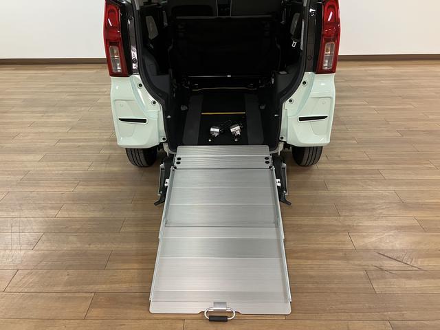 タントスローパーＸ　ターンシート仕様　サポカーＳワイド適合福祉車両・車いす乗降車（スローパー）・助手席ターンシート・電動ウインチ・純正メモリーナビ・バックカメラ・ナビ連動前後ドライブレコーダー・両側電動スライドドア・衝突回避支援ブレーキ・電動パーキング（大阪府）の中古車