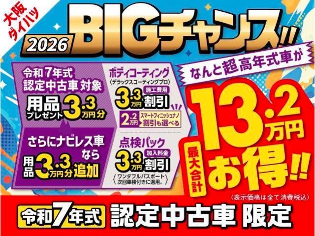 ムーヴキャンバスストライプスG 届出済未使用車 サポカーSワイド適合届出済未使用車・バックカメラ対応・両側電動スライドドア・電動パーキング・LEDヘッドライト・フォグランプ・シートヒーター・ホッとカップホルダー・置き楽ボックス・衝突回避軽減ブレーキ・誤発進抑制機能(大阪府)の中古車