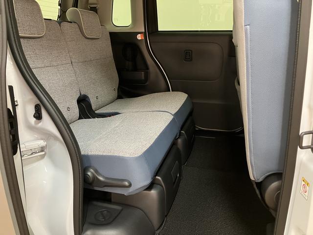 ムーヴキャンバスストライプスG 届出済未使用車 サポカーSワイド適合届出済未使用車・バックカメラ対応・両側電動スライドドア・電動パーキング・LEDヘッドライト・フォグランプ・シートヒーター・ホッとカップホルダー・置き楽ボックス・衝突回避軽減ブレーキ・誤発進抑制機能(大阪府)の中古車