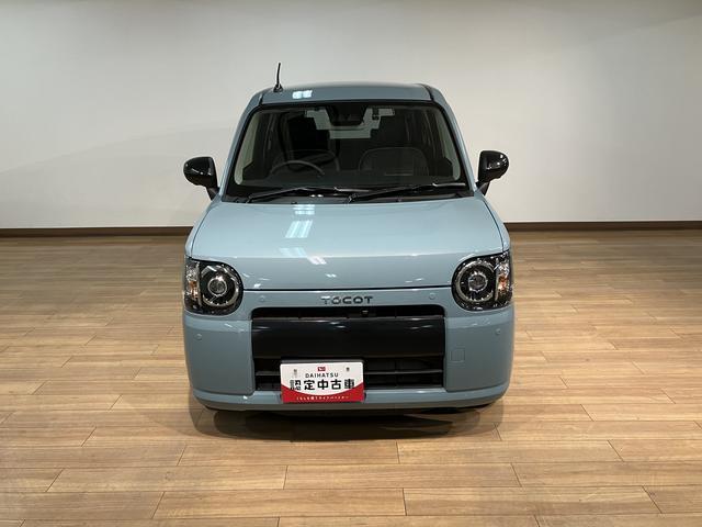 ミラトコットＧ　ＳＡIII　ナビ　パノラマモニター　ドラレコ　ＥＴＣ純正メモリーナビ・全方位カメラ・ナビ連動前後ドライブレコーダー・ＥＴＣ・シートヒーター・本革風シートカバー・サイドストライプ・フューエルストライプ・バックドアストライプ・衝突回避支援ブレーキ・車検付（大阪府）の中古車