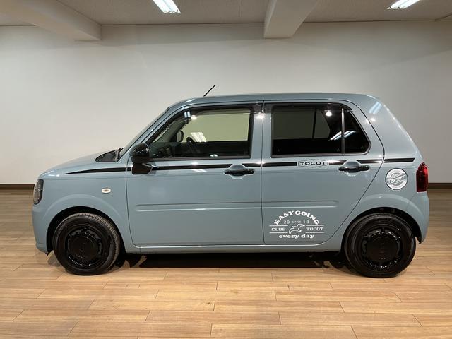 ミラトコットＧ　ＳＡIII　ナビ　パノラマモニター　ドラレコ　ＥＴＣ純正メモリーナビ・全方位カメラ・ナビ連動前後ドライブレコーダー・ＥＴＣ・シートヒーター・本革風シートカバー・サイドストライプ・フューエルストライプ・バックドアストライプ・衝突回避支援ブレーキ・車検付（大阪府）の中古車