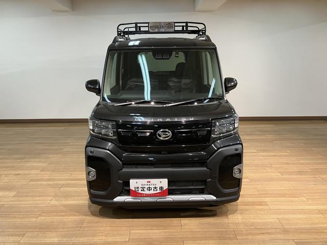 タントファンクロスターボ 純正メモリーナビ 前後ドラレコ ETCターボエンジン・純正メモリーナビ・ナビ連動前後ドラレコ・ETC・バックカメラ・両側電動スライドドア・シートヒーター・ルーフキャリア・衝突回避支援ブレーキ・車検整備付・1年間走行距離無制限保証(大阪府)の中古車