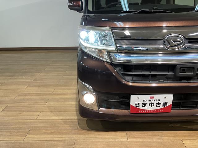 タントカスタムＲＳ　ＳＡ　純正ナビ　社外ドラレコ　ＥＴＣ　１年保証ターボエンジン・純正ナビゲーション・社外ドライブレコーダー・ＥＴＣ車載器・両側電動スライドドア・ＬＥＤヘッドライト・衝突回避支援ブレーキ・誤発進抑制機能・１年間走行距離無制限保証・車検整備付（大阪府）の中古車