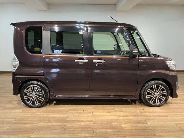 タントカスタムＲＳ　ＳＡ　純正ナビ　社外ドラレコ　ＥＴＣ　１年保証ターボエンジン・純正ナビゲーション・社外ドライブレコーダー・ＥＴＣ車載器・両側電動スライドドア・ＬＥＤヘッドライト・衝突回避支援ブレーキ・誤発進抑制機能・１年間走行距離無制限保証・車検整備付（大阪府）の中古車