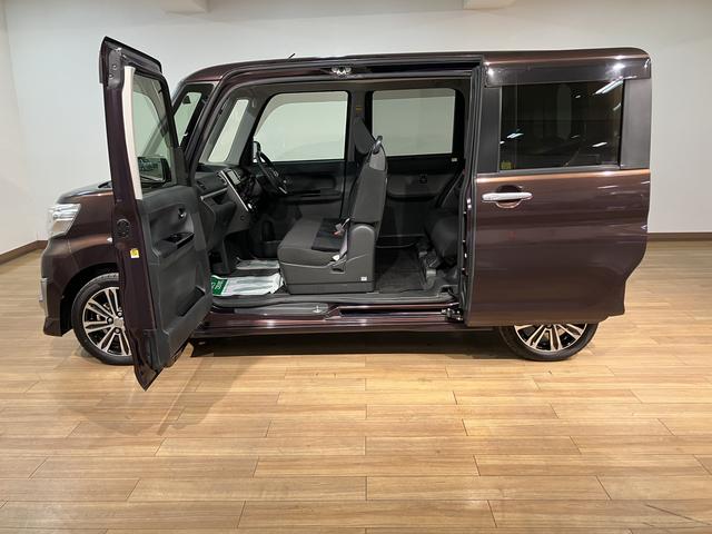 タントカスタムＲＳ　ＳＡ　純正ナビ　社外ドラレコ　ＥＴＣ　１年保証ターボエンジン・純正ナビゲーション・社外ドライブレコーダー・ＥＴＣ車載器・両側電動スライドドア・ＬＥＤヘッドライト・衝突回避支援ブレーキ・誤発進抑制機能・１年間走行距離無制限保証・車検整備付（大阪府）の中古車