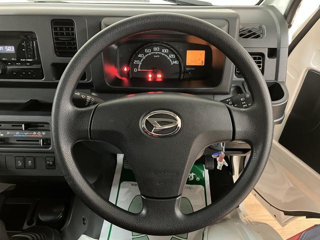 ハイゼットトラックエクストラSAIIIt 5速MT LEDヘッドランプ アルミ5速MT車・CDチューナー・LEDヘッドライト・LEDフォグランプ・パワーウインドウ・純正オプション12インチアルミホイール・荷台作業灯・工具箱・キー照明・メッキグリル・衝突回避支援ブレーキ(大阪府)の中古車