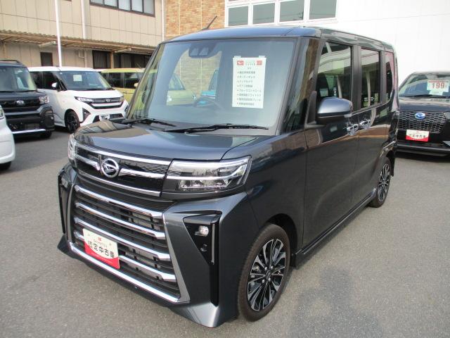 タントカスタムＲＳリミテッド　メッキグリル　バックドアガーニッシュ純正オプションパーツ装着車　バックカメラ　ＬＥＤヘッドランプ　両側パワースライドドア（大阪府）の中古車