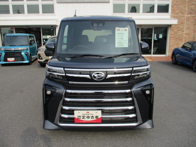 タントカスタムＲＳリミテッド　メッキグリル　バックドアガーニッシュ純正オプションパーツ装着車　バックカメラ　ＬＥＤヘッドランプ　両側パワースライドドア（大阪府）の中古車