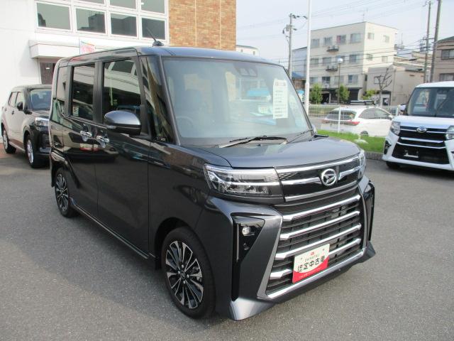 タントカスタムＲＳリミテッド　メッキグリル　バックドアガーニッシュ純正オプションパーツ装着車　バックカメラ　ＬＥＤヘッドランプ　両側パワースライドドア（大阪府）の中古車