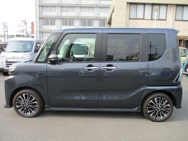 タントカスタムＲＳリミテッド　メッキグリル　バックドアガーニッシュ純正オプションパーツ装着車　バックカメラ　ＬＥＤヘッドランプ　両側パワースライドドア（大阪府）の中古車