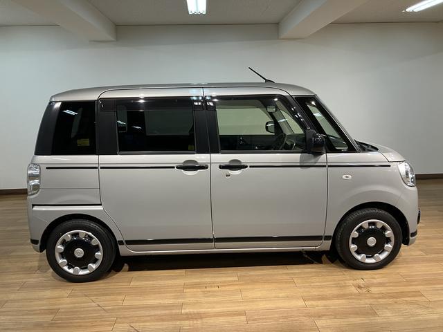 ムーヴキャンバスＧブラックアクセントリミテッド　ＳＡIII　８インチナビ８インチ純正ナビゲーション・全方位カメラ・ＥＴＣ車載器・ドライブレコーダー・両側電動スライドドア・ＬＥＤヘッドライト・エンジンプッシュスタート・衝突回避支援ブレーキ・誤発進抑制機能・車検整備付（大阪府）の中古車