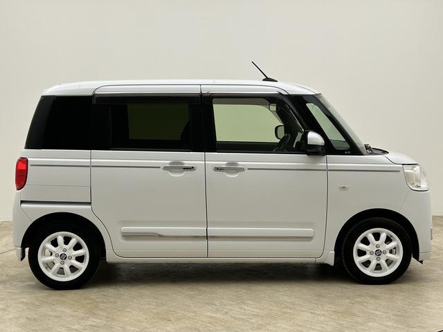 ムーヴキャンバスセオリーＧターボ　１０インチナビパノラマモニター前後ドラレコｅｃｏＩＤＬＥ非搭載車・ターボエンジン・１０インチ純正ナビ・全方位カメラ・ナビ連動前後ドライブレコーダー・ＥＴＣ２．０・両側電動スライドドア・純正オプションメッキパーツ・電動パーキングブレーキ（大阪府）の中古車