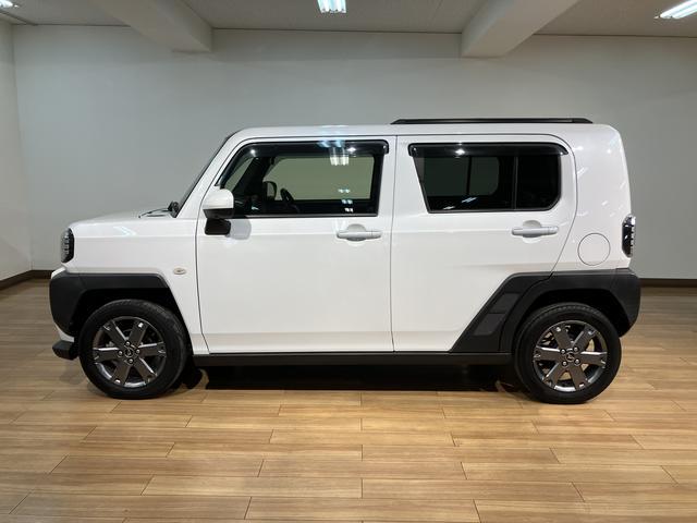 タフトＧターボ　純正ナビ　前後ドラレコ　ＥＴＣ　パノラマモニター純正ナビゲーション・全方位カメラ・ナビ連動前後ドライブレコーダー・ＥＴＣ車載器・電動パーキングブレーキ・スカイフィールトップ・アダプティブクルーズコントロール・シートヒーター・ＬＥＤヘッドランプ（大阪府）の中古車