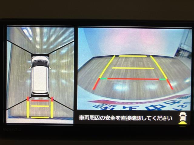 ムーヴキャンバスＧメイクアップＶＳ　ＳＡIII　ナビ　全方位カメラ　ドラレコ純正ナビゲーション・全方位カメラ・ナビ連動前後ドライブレコーダー・両側電動スライドドア・運転席シートヒーター・ＬＥＤヘッドライト・エンジンプッシュスタート・衝突回避支援ブレーキ・誤発進抑制機能（大阪府）の中古車