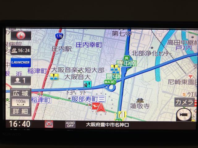 ムーヴキャンバスＧメイクアップＶＳ　ＳＡIII　ナビ　全方位カメラ　ドラレコ純正ナビゲーション・全方位カメラ・ナビ連動前後ドライブレコーダー・両側電動スライドドア・運転席シートヒーター・ＬＥＤヘッドライト・エンジンプッシュスタート・衝突回避支援ブレーキ・誤発進抑制機能（大阪府）の中古車