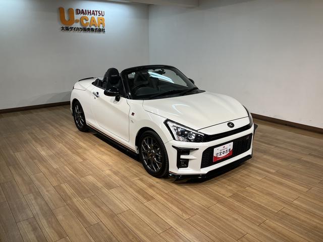 コペンＧＲ　スポーツ　ＧＲフルエアロ　ＨＫＳスポーツマフラーターボエンジン・純正メモリーナビ・ナビ連動フロントドライブレコーダー・ＥＴＣ車載器・シートヒーター・ＬＥＤヘッドランプ・ＢＢＳアルミホイール・レカロシート・ＧＲフルエアロ・１年間走行距離無制限保証（大阪府）の中古車