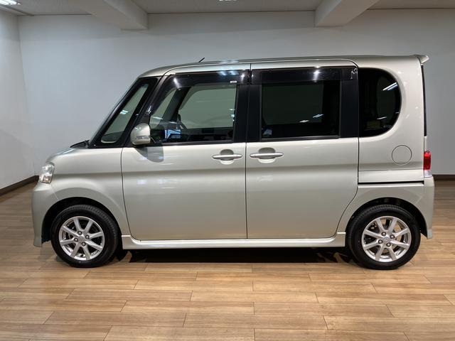 タントＧ　パワースライドドア　キーフリー　フロントフォグランプＣＤチューナー・片側電動スライドドア・ハロゲンヘッドライト・フォグランプ・アイドリングストップ・キーフリーシステム・１４インチ純正アルミホイール・スペアタイヤ・１年間走行距離無制限保証（大阪府）の中古車