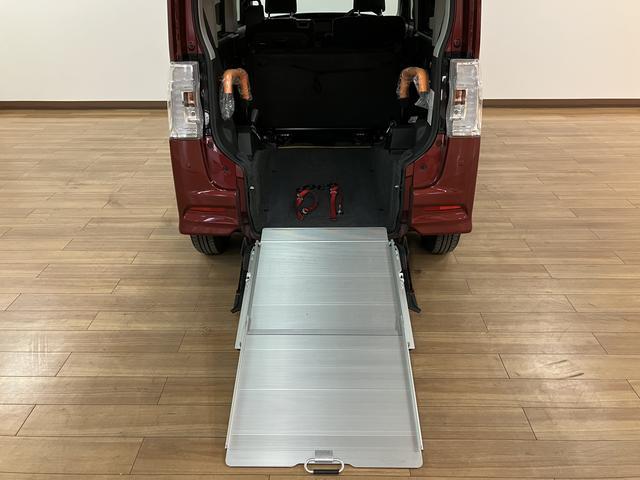 タントスローパーカスタムＸ　ＳＡII　リヤシート付仕様　純正ナビ福祉車両・スロープタイプ・純正メモリーナビ・バックカメラ・ＥＴＣ車載器・両側電動スライドドア・社外１４インチアルミホイール・衝突回避支援ブレーキ・誤発進抑制機能・１年間走行距離無制限保証（大阪府）の中古車
