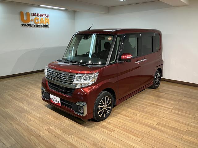 タントスローパーカスタムＸ　ＳＡII　リヤシート付仕様　純正ナビ福祉車両・スロープタイプ・純正メモリーナビ・バックカメラ・ＥＴＣ車載器・両側電動スライドドア・社外１４インチアルミホイール・衝突回避支援ブレーキ・誤発進抑制機能・１年間走行距離無制限保証（大阪府）の中古車