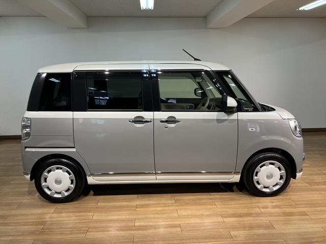 ムーヴキャンバスGメイクアップVS SAIII ナビ 全方位カメラ ETC純正メモリーナビ・全方位カメラ・ナビ連動前後ドライブレコーダー・ETC・運転席シートヒーター・両側電動スライドドア・LEDヘッドライト・LEDフォグランプ・衝突回避支援ブレーキ・誤発進抑制機能(大阪府)の中古車
