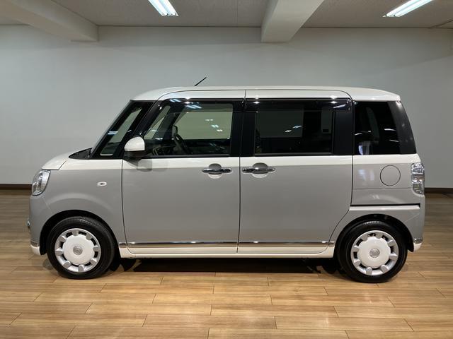 ムーヴキャンバスGメイクアップVS SAIII ナビ 全方位カメラ ETC純正メモリーナビ・全方位カメラ・ナビ連動前後ドライブレコーダー・ETC・運転席シートヒーター・両側電動スライドドア・LEDヘッドライト・LEDフォグランプ・衝突回避支援ブレーキ・誤発進抑制機能(大阪府)の中古車