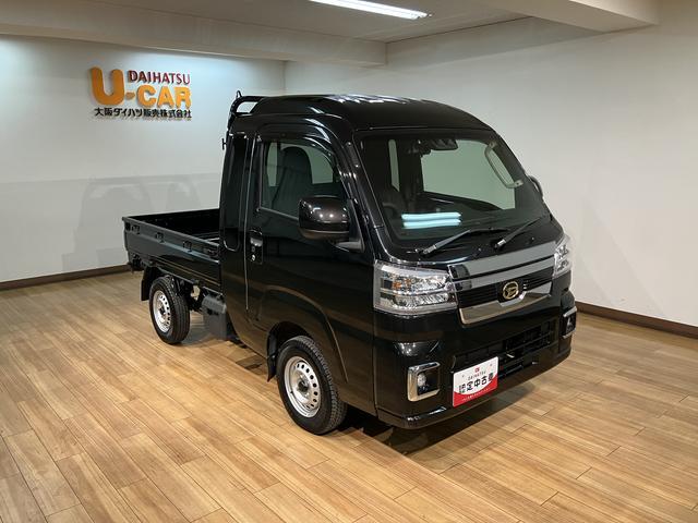 ハイゼットトラックジャンボエクストラ 4WD 5MT車 純正ナビ バックカメラ純正ナビゲーション・バックカメラ・ETC車載器・スマートインナーミラー・エンジンプッシュスタート・LEDヘッドライト・LEDフォグランプ・衝突回避支援ブレーキ・発進抑制機能・車検整備付(大阪府)の中古車