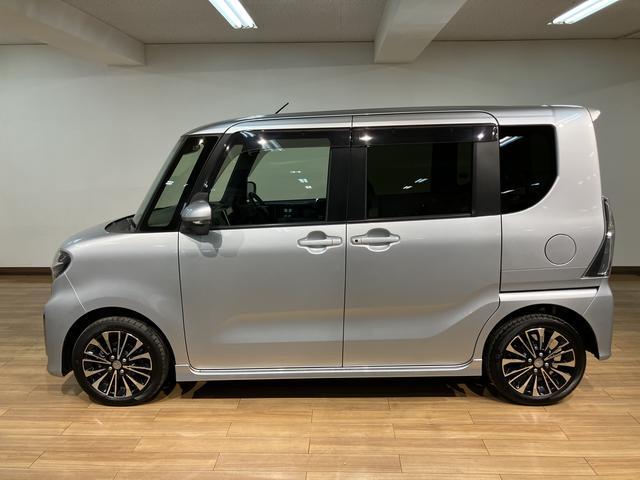 タントカスタムRS 4WD 純正9インチナビ 前後ドラレコ ETC4WD・9インチ純正メモリーナビ・バックカメラ・ナビ連動前後ドラレコ・ETC・クルーズコントロール・シートヒーター・両側電動スライドドア・衝突回避支援ブレーキ・誤発進抑制機能・1年間走行距離無制限保証(大阪府)の中古車