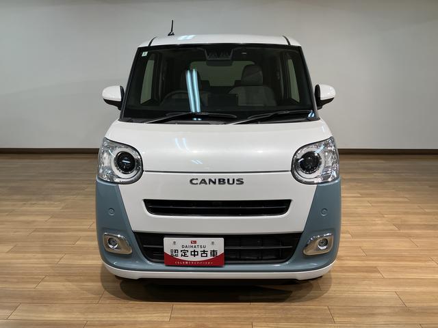 ムーヴキャンバスストライプスG 純正メモリーナビ 前後ドラレコ ETC純正メモリーナビ・バックカメラ・ナビ連動前後ドライブレコーダー・ETC車載器・両側電動スライドドア・シートヒーター・電動パーキング・ほっとカップホルダー・衝突回避支援ブレーキ・誤発進抑制機能(大阪府)の中古車