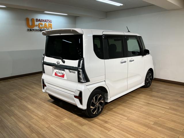 タントカスタムＸ　４ＷＤ　メモリーナビ　スマートパノラマパーキングナビ連動前後ドライブレコーダー　シートヒーター　ロングスライドシート（大阪府）の中古車